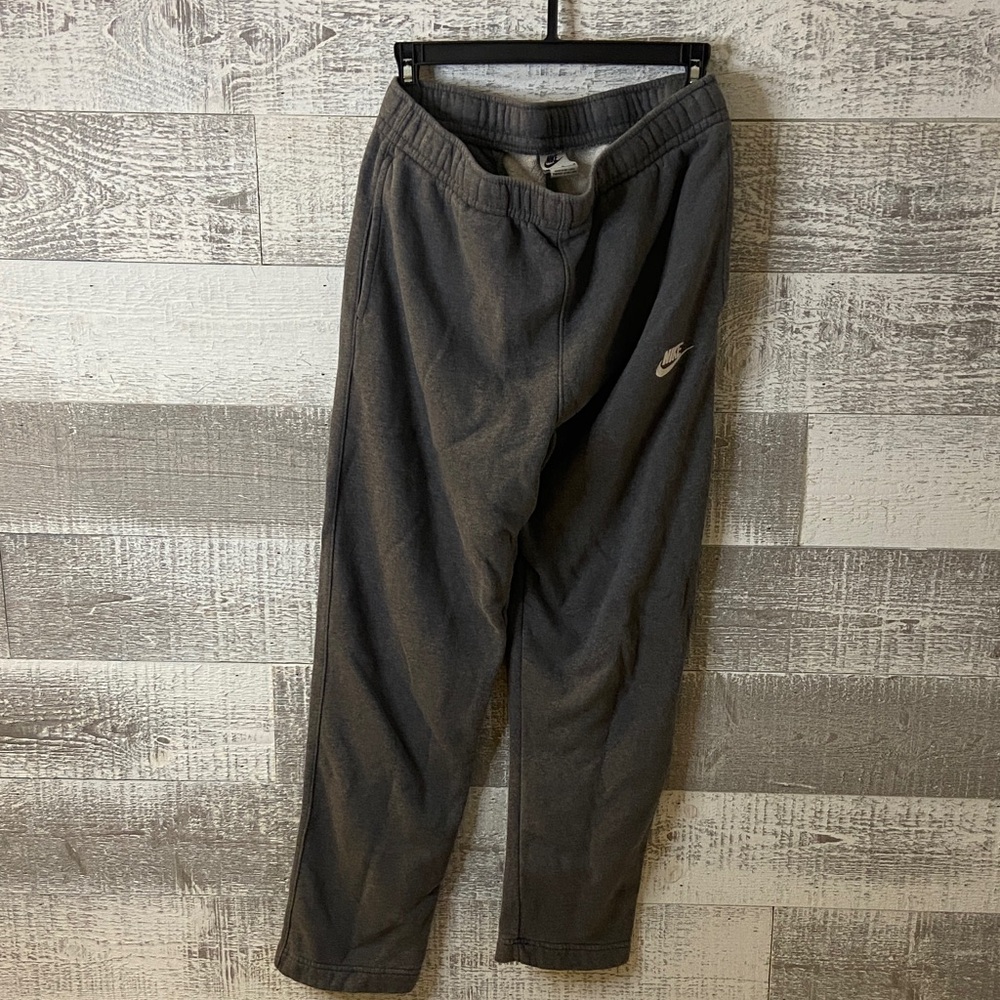 Nike Men's Charcoal Joggers straight leg size medium